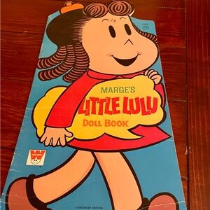 Marge’s Little Lulu Doll Book 1971 Vintage